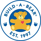 Build-A-Bear Workshop logo with teddy bear.