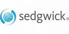 Sedgwick logo with a globe icon.