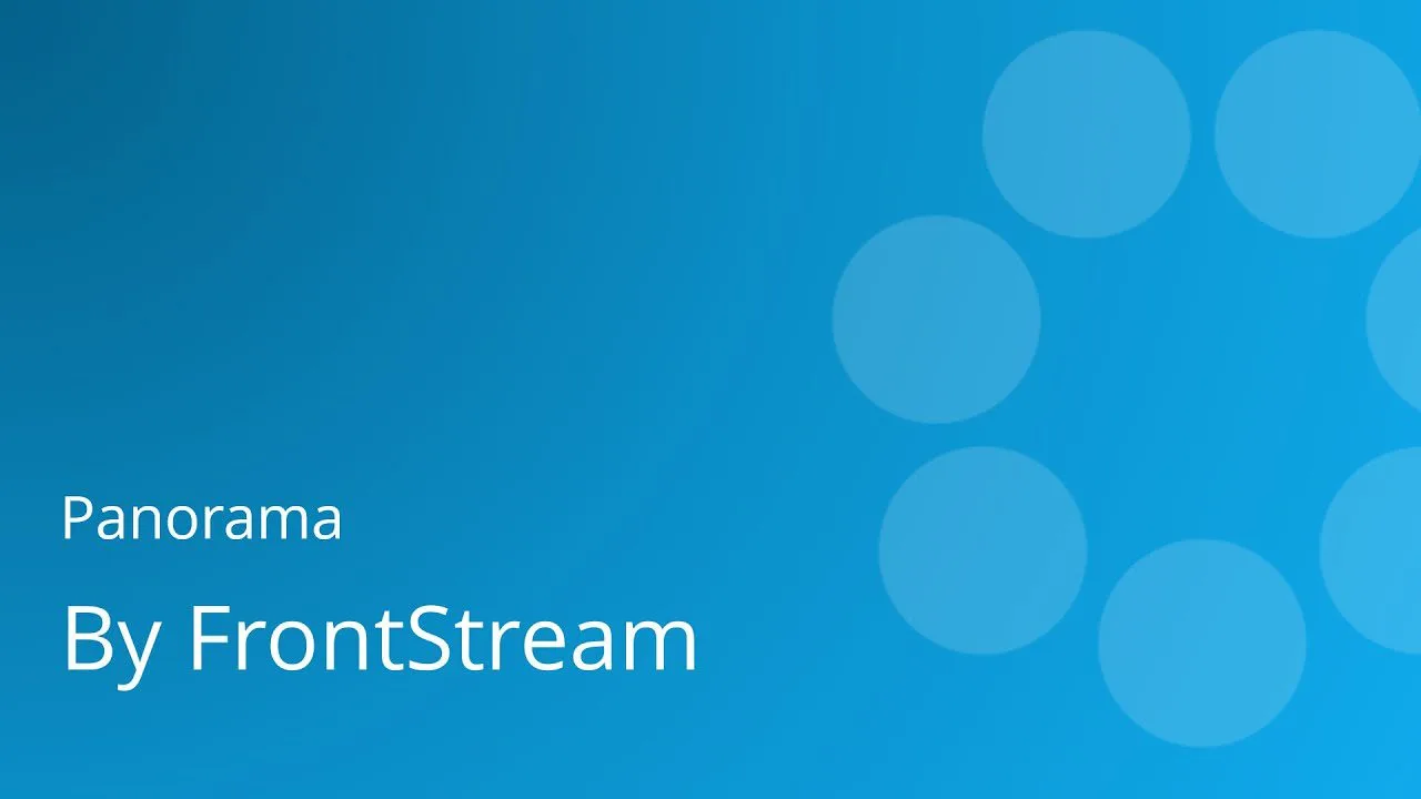 Frontstream-Panorama Logo